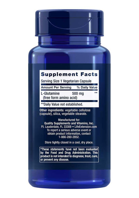 Life Extension's L-Glutamine, available at Discount Annex, supports muscle growth and gut health. This amino acid supplement aids recovery and boosts immune function. Get your bottle today