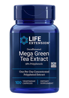  Life Extension's Decaffeinated Mega Green Tea Extract, available at Discount Annex, offers antioxidant support, aids weight management, and promotes heart health. Trust our wide range of high-quality Life Extension products.