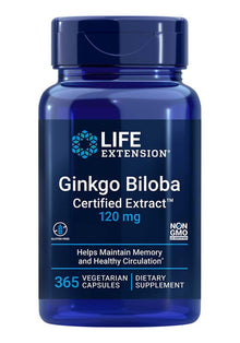  Ginkgo Biloba Certified Extract from Life Extension, available at Discount Annex, offers cognitive support. Enhance memory and mental clarity with this potent herbal extract.