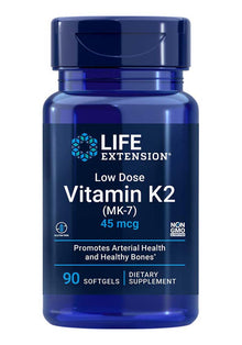  At Discount Annex, find Life Extension's Vitamin K2 (Low Dose), supporting bone health and arterial health. Our health supplements are carefully selected for their quality and effectiveness.