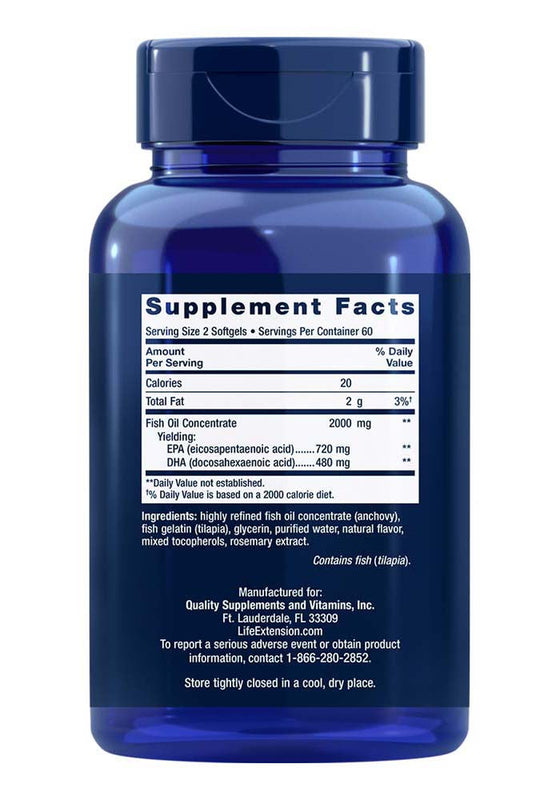 Discount Annex offers Life Extension's Mega EPA/DHA, a superior supplement for heart and brain health. We uphold a commitment to offering only top-notch health supplements for our valued customers.