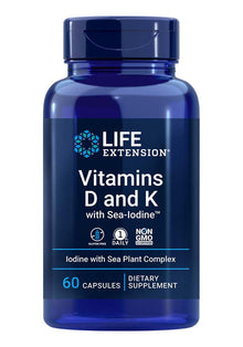  Life Extension's Vitamins D and K with Sea-Iodine™, available at Discount Annex, offers support for bone health and immune function. We are committed to offering quality health supplements