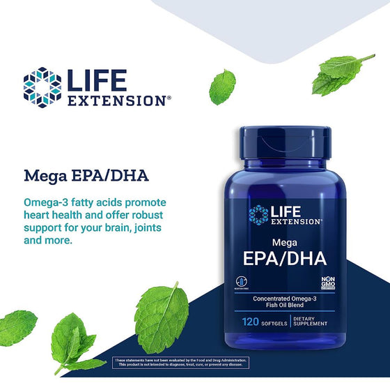 Discount Annex offers Life Extension's Mega EPA/DHA, a superior supplement for heart and brain health. We uphold a commitment to offering only top-notch health supplements for our valued customers.