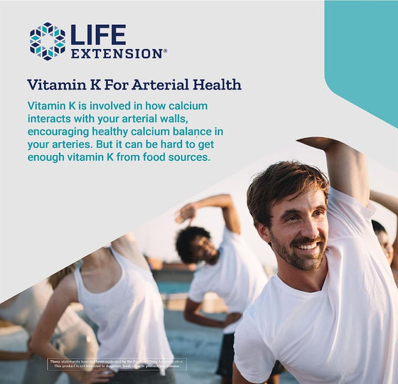 At Discount Annex, find Life Extension's Vitamin K2 (Low Dose), supporting bone health and arterial health. Our health supplements are carefully selected for their quality and effectiveness.