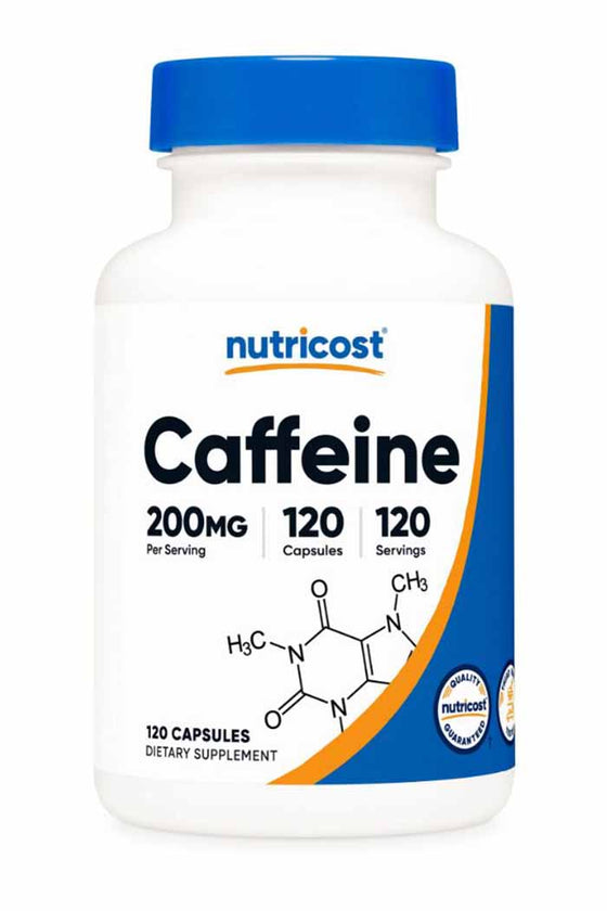 Nutricost's Caffeine capsules from Discount Annex provide a potent energy lift and enhanced focus. Ideal for athletes and individuals needing a performance boost.