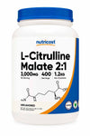 Experience the dual benefits of Nutricost's Pure L-Citrulline Malate 2:1, designed to potentially amplify workout performance and facilitate recovery. Now available at Discount Annex to elevate your fitness regimen.