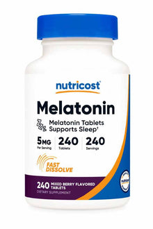  Discover Nutricost’s Fast-Dissolving Melatonin, a premium supplement designed to foster quality sleep and regulate your natural sleep-wake cycle. Crafted for swift absorption, it delivers potent melatonin without the need for water. Available now at Discount Annex, get the sleep support you deserve today!