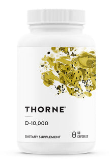  Thorne's Vitamin D-10,000 showcased on Discount Annex, exemplifying a pivotal solution for those seeking enhanced bone health, muscle performance, and cognitive function.