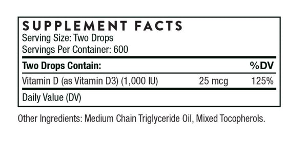 Vitamin D Liquid - 30 ml.