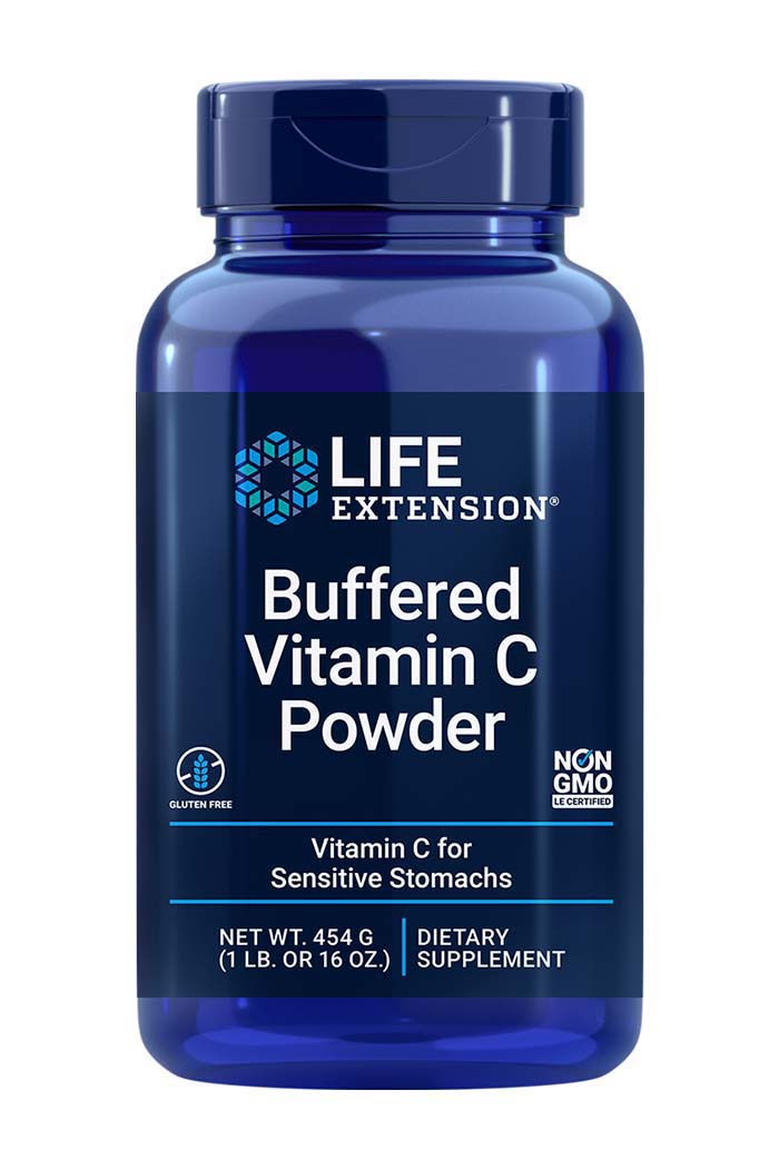 Shop Life Extension's Buffered Vitamin C Powder from Discount Annex. Providing immune health support and antioxidant protection, it's a potent source of Vitamin C, vital for collagen synthesis and skin health. Explore Life Extension for top-quality supplements.