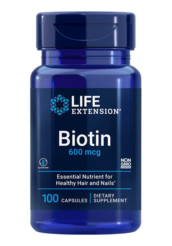 Life Extension's Biotin, offered by Discount Annex, is a powerful supplement that supports healthy hair, skin, and nails. Biotin is also known to support metabolism and energy production. Find your ideal Life Extension products with us.