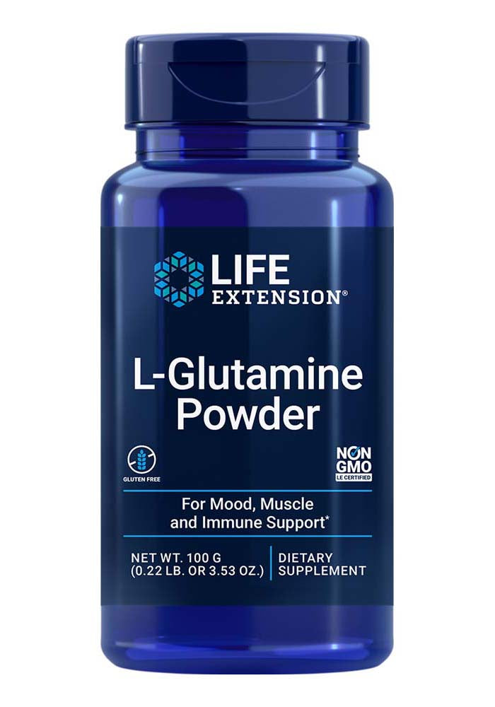 Discount Annex offers Life Extension L-Glutamine Powder, a dietary supplement promoting muscle growth and digestive health.