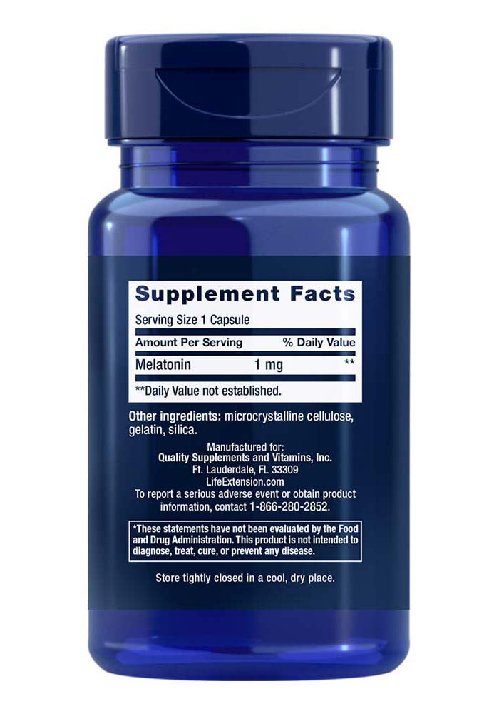 Visit Discount Annex for Life Extension's Melatonin, your perfect ally for a rejuvenating sleep. We are dedicated to providing reliable and effective health supplements for your wellbeing.