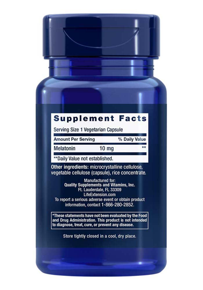 Visit Discount Annex for Life Extension's Melatonin, your perfect ally for a rejuvenating sleep. We are dedicated to providing reliable and effective health supplements for your wellbeing.