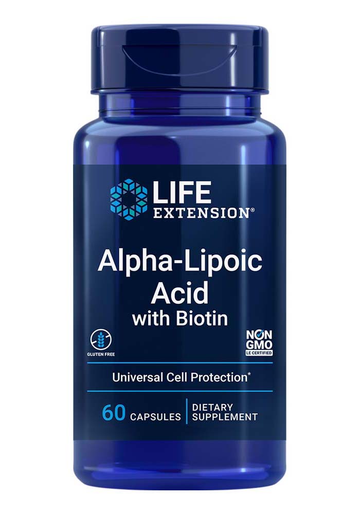 Shop at Discount Annex for Life Extension's Alpha-Lipoic Acid with Biotin. This nutritional supplement is designed to support overall wellbeing and health. Experience the benefits of top-tier wellness products from Life Extension at Discount Annex.