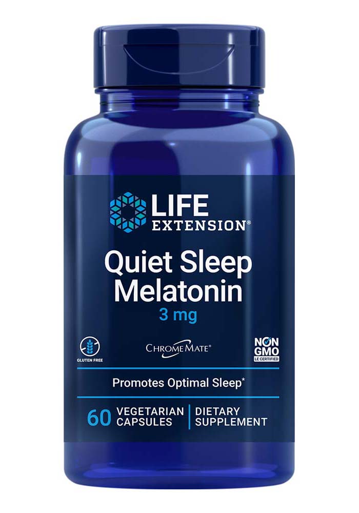 Experience superior sleep with Life Extension's Quiet Sleep Melatonin, available at Discount Annex. We're committed to providing a curated selection of supplements for your health and wellbeing.