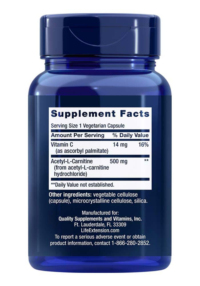 Visit Discount Annex to discover Acetyl-L-Carnitine from Life Extension. It's a powerful supplement designed to support brain and nerve cell function, while also assisting in energy metabolism. Our selection of Life Extension products ensures you receive top quality wellness support