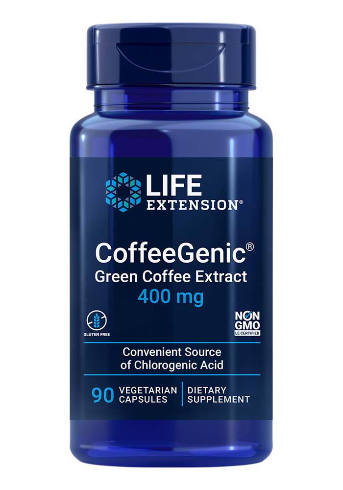 Explore Life Extension's CoffeeGenic® Green Coffee Extract at Discount Annex. It aids in maintaining healthy glucose levels and supports a healthy metabolism. Shop for top-tier Life Extension supplements and promote your wellbeing journey.