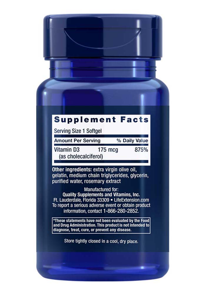 Shop for Life Extension's Vitamin D3 at Discount Annex. It supports bone health and immune function. We ensure to provide quality supplements for the benefit of your health and wellbeing.