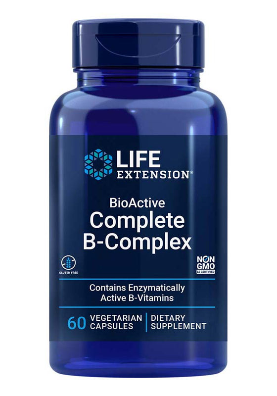 The BioActive Complete B-Complex by Life Extension, now accessible at Discount Annex, ensures you get the complete set of vital B vitamins for your health needs. They support energy, metabolism, mood, and cognitive health. Discover Life Extension with us.