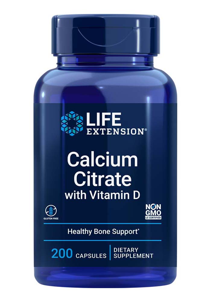 Discount Annex brings you Life Extension's Calcium Citrate with Vitamin D, designed to support bone health, muscle function, and more. An ideal balance of calcium and vitamin D3 makes it a top choice for bone health. Browse Life Extension's products with us