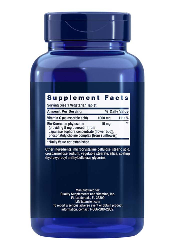 Life Extension's Vitamin C and Bio-Quercetin Phytosome, available at Discount Annex, is a potent antioxidant supplement. We are committed to providing superior health supplements