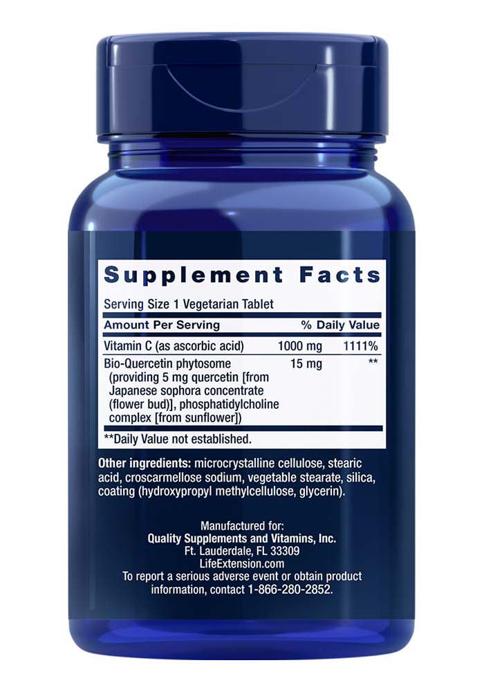 Life Extension's Vitamin C and Bio-Quercetin Phytosome, available at Discount Annex, is a potent antioxidant supplement. We are committed to providing superior health supplements