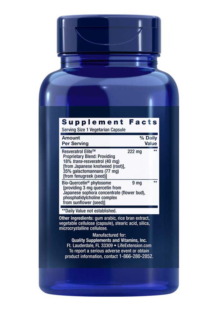 Life Extension's Optimized Resveratrol Elite™, available at Discount Annex, offers longevity and heart health benefits. We prioritize offering health supplements of the highest quality.
