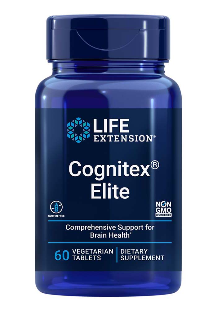 At Discount Annex, find Life Extension's Cognitex® Elite, a premium blend designed for comprehensive cognitive health. This advanced formula promotes focus, memory, and brain health. Discover top-rated Life Extension products with us.