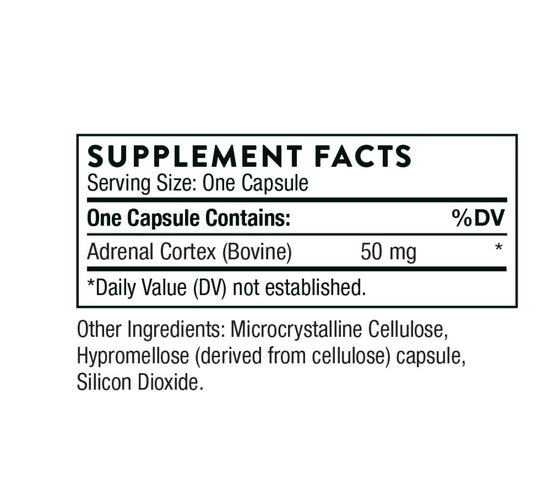 Enrich your daily health routine with Thorne's Adrenal Cortex. Designed to bolster your adrenal function, manage stress response and enhance immune function. Don't miss out on the amazing discounts at Discount Annex.