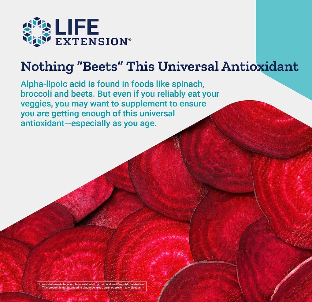 Shop at Discount Annex for Life Extension's Alpha-Lipoic Acid with Biotin. This nutritional supplement is designed to support overall wellbeing and health. Experience the benefits of top-tier wellness products from Life Extension at Discount Annex.