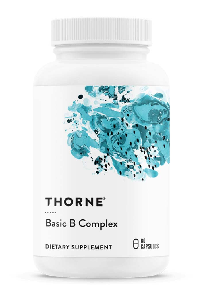 Boost your health with Thorne's Balanced B Vitamin Complex, available at Discount Annex. This comprehensive supplement combines 8 essential B vitamins in one capsule, promoting neurological function and cellular energy.