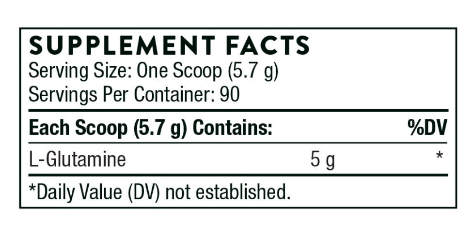 NSF Certified L-Glutamine Powder by Thorne is ideal for wound healing, athletic recovery, and maintaining immune health. Secure your order at the discount annex today. Offer ends soon!