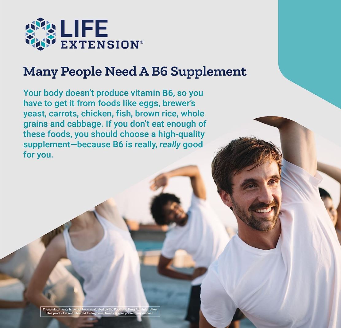 Life Extension's Vitamin B6, available at Discount Annex, is crucial for brain development and function. We provide high-quality health supplements to support your wellness journey.
