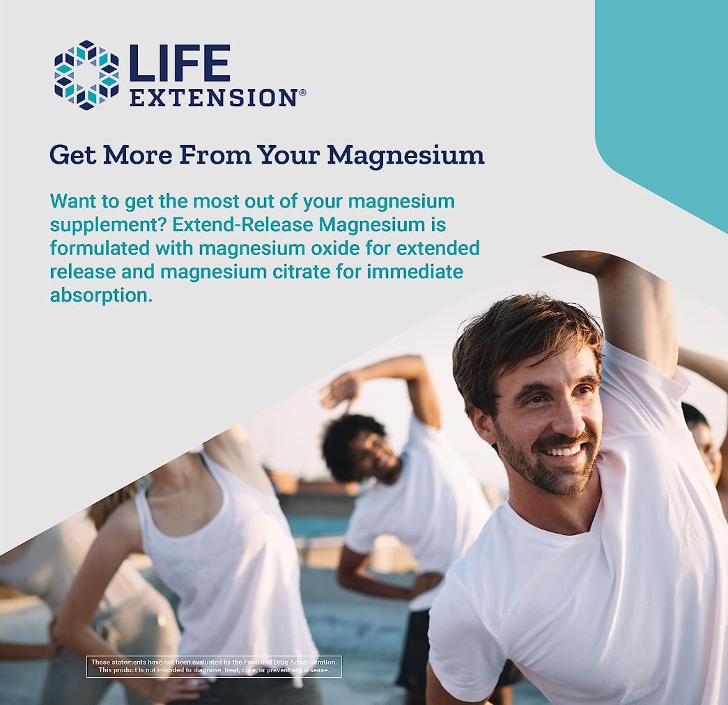 Life Extension's Extend-Release Magnesium, available at Discount Annex, promotes heart health, bone support, and aids in maintaining healthy muscle and nerve function. Discover the benefits of Life Extension supplements with us.