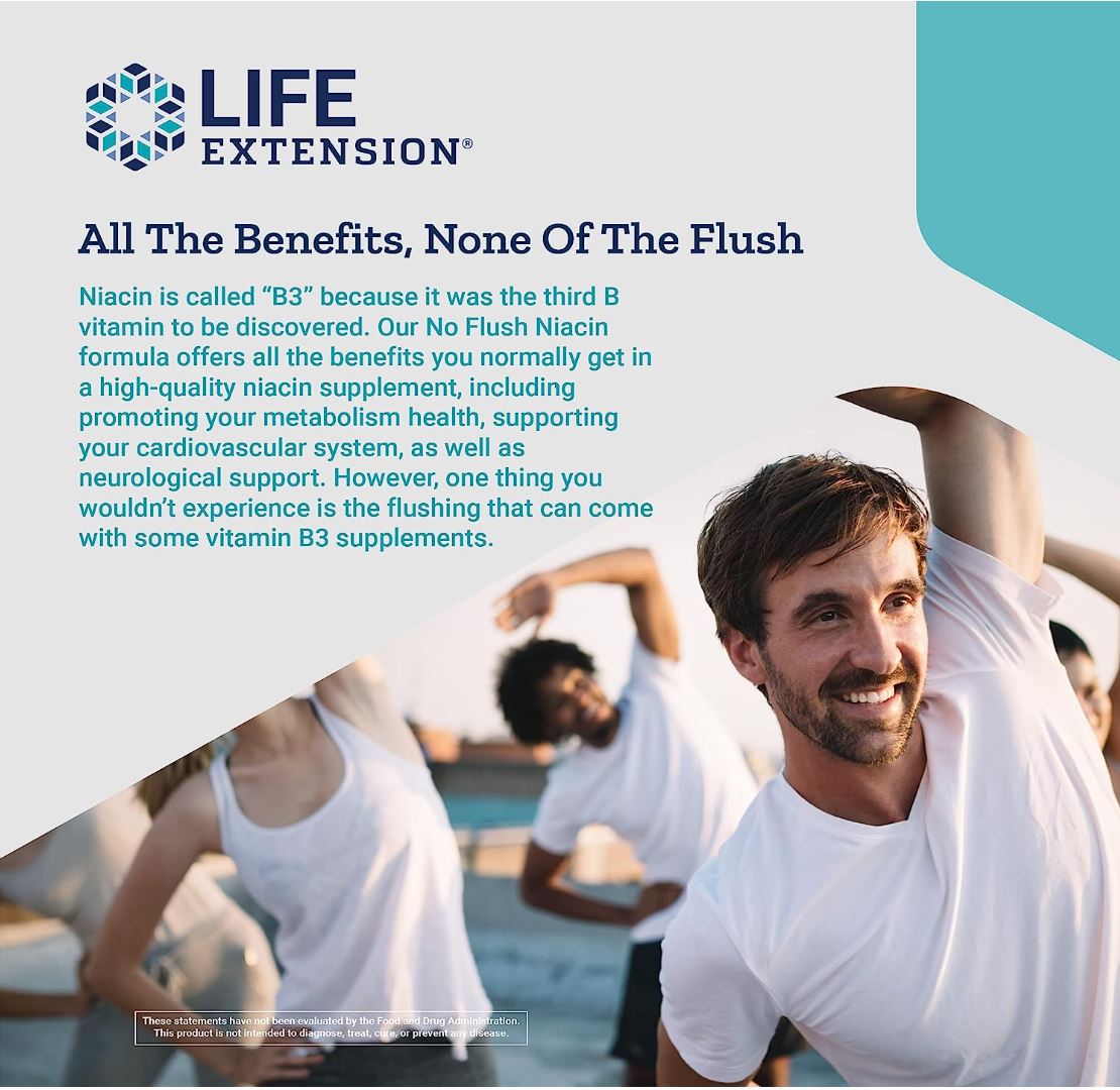 At Discount Annex, you'll find Life Extension's No Flush Niacin, a unique formulation for those desiring the benefits of niacin without the flush. Our products are tested for quality and reliability.