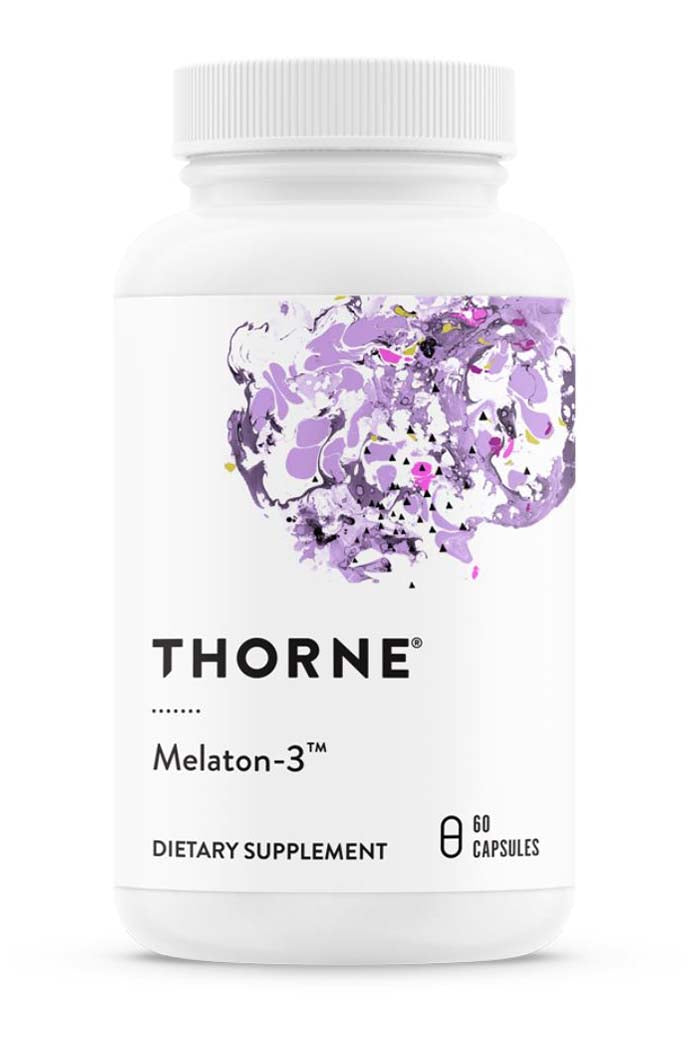 Improve your sleep cycle and overall wellness with Thorne's Melaton-3, offered at unbeatable prices at Discount Annex. Boost your circadian rhythms and restful sleep today.