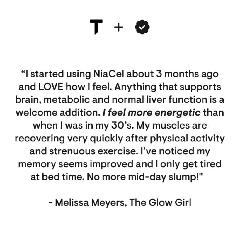 Discover the rejuvenating power of Nicotinamide Riboside with NiaCel 400, now available at Discount Annex. Transform your vitality, support your athletic performance, and manage your body's aging process effectively.*