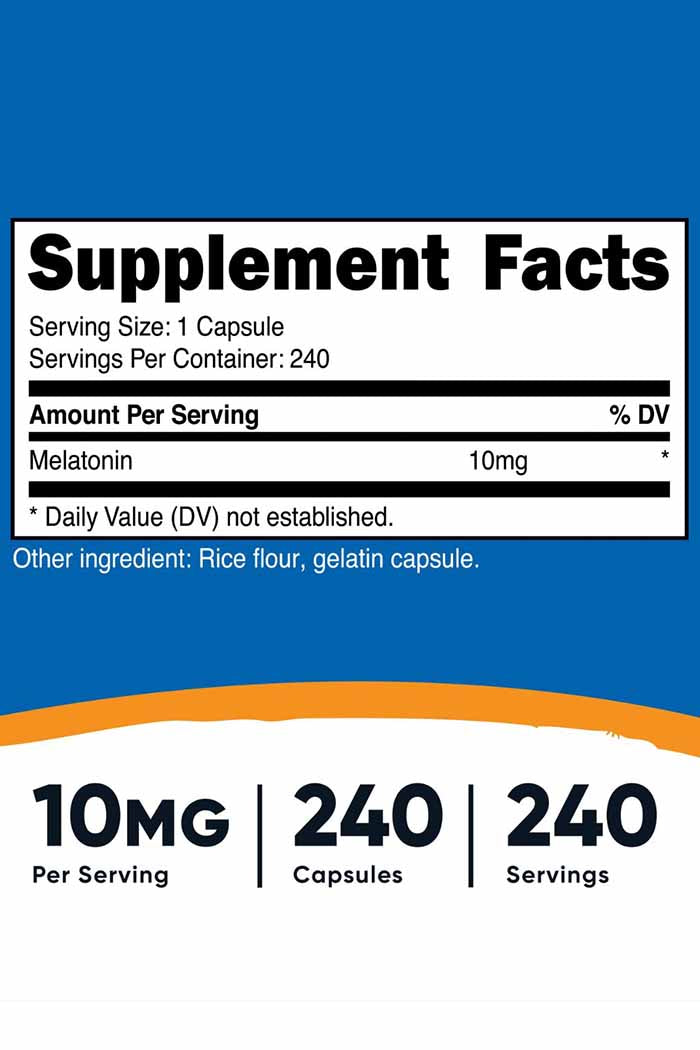 Discover the magic of Nutricost's Melatonin, a premier sleep-enhancing supplement designed to regulate sleep cycles and support individuals with disrupted sleep patterns. This top-tier supplement, now available at a discounted price on Discount Annex, is your ideal partner for a restful night and a revitalized morning.