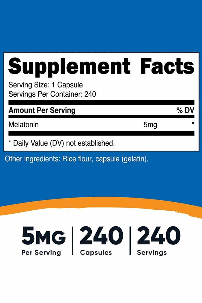 Discover the magic of Nutricost's Melatonin, a premier sleep-enhancing supplement designed to regulate sleep cycles and support individuals with disrupted sleep patterns. This top-tier supplement, now available at a discounted price on Discount Annex, is your ideal partner for a restful night and a revitalized morning.