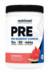 Revel in the power of Nutricost's Pre-Workout, a trusted supplement engineered to boost your workout performance. Enjoy this high-quality, transparent blend at a special discounted rate from Discount Annex, and let this workout companion propel you to new fitness heights.