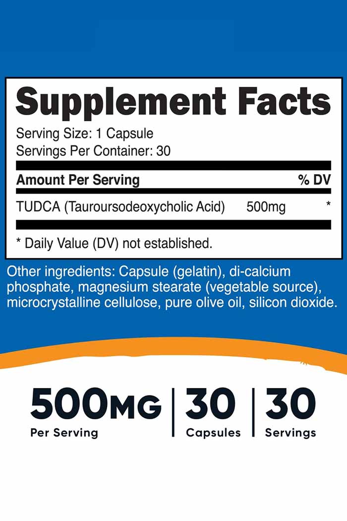 Experience a new level of wellness with Nutricost's TUDCA capsules, now available at a discounted rate at Discount Annex. Our superior, non-GMO, and gluten-free supplement is a trusted companion on your health journey. Choose from two potency options for the perfect fit, and enjoy fast-dissolving capsules that deliver the TUDCA advantage promptly and effectively.