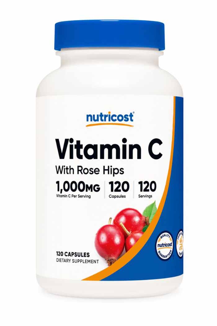 Experience a fusion of health-boosting power with Nutricost's Vitamin C with Rose Hips supplement, now available at unbeatable prices on Discount Annex. Elevate your wellbeing with this non-GMO, gluten-free, and third-party tested potent blend!