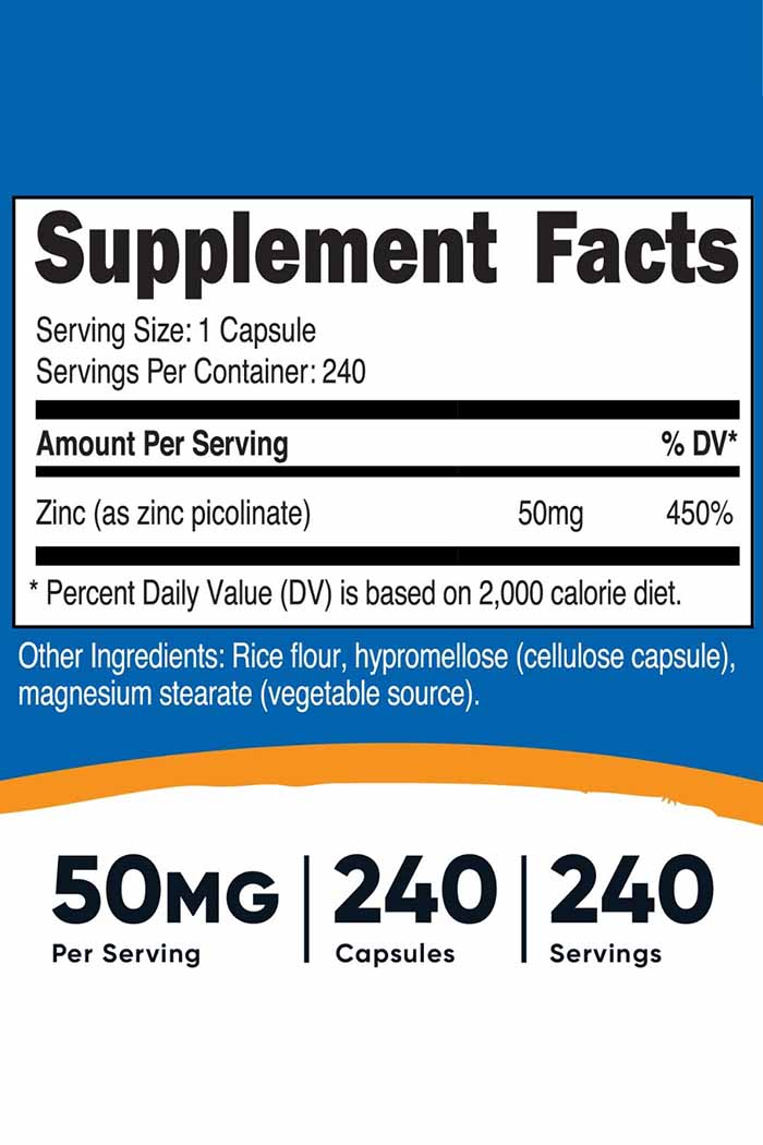 Unearth the robust health potential of Nutricost's Zinc Picolinate supplement. Immerse in benefits from bolstered immunity to enhanced metabolism. Explore Discount Annex for exclusive deals on this health-boosting investment. No quotes for easy copy-paste!