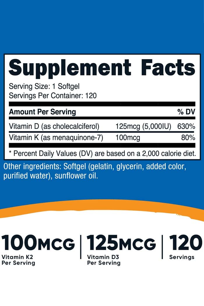 Reap the benefits of Nutricost's innovative combination of Vitamin K2 and D3. Augment your calcium absorption and fortify your bone health, while simultaneously supporting cardiovascular wellness with this nutritional powerhouse. Don't miss the amazing deals available exclusively on Discount Annex, allowing you to invest in your vitality at an unbeatable value.