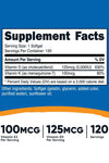 Reap the benefits of Nutricost's innovative combination of Vitamin K2 and D3. Augment your calcium absorption and fortify your bone health, while simultaneously supporting cardiovascular wellness with this nutritional powerhouse. Don't miss the amazing deals available exclusively on Discount Annex, allowing you to invest in your vitality at an unbeatable value.