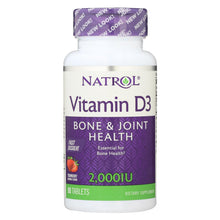 Natrol | Vitamin D3 Wild Cherry - 2000 Iu - 90 Mini Tablets