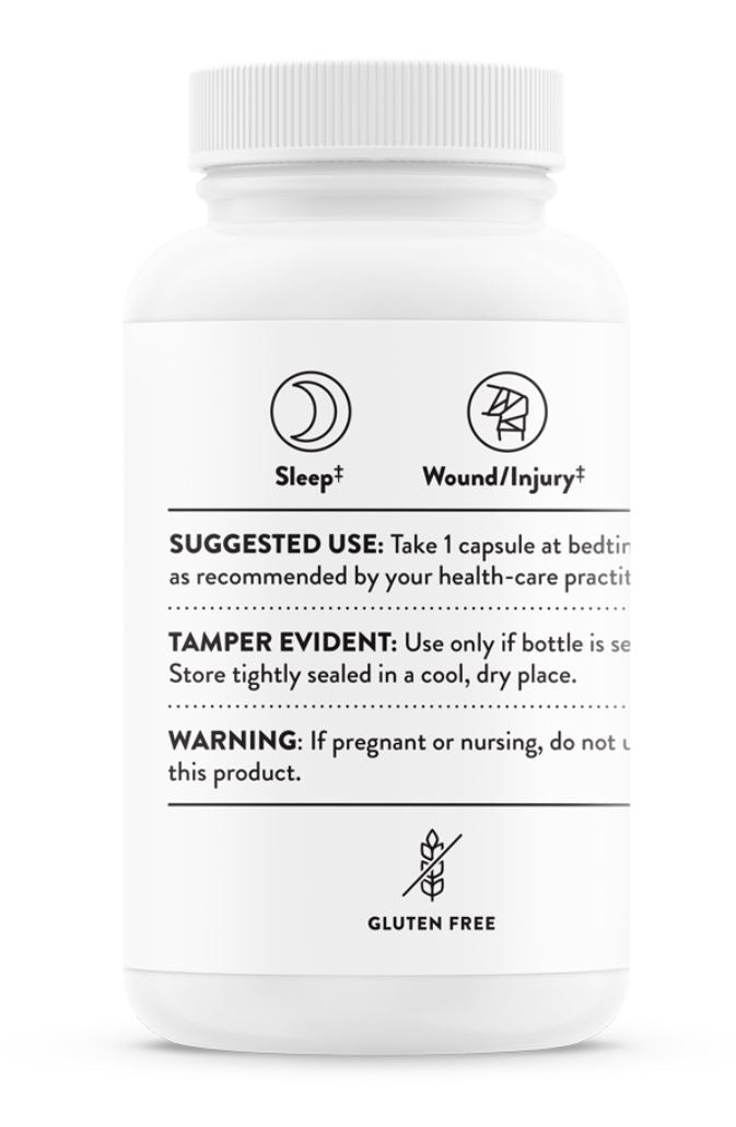 Offered by Discount Annex, Melaton-5 provides the much-needed tranquility for your rest. The potent sleep aid, containing melatonin, assists in maintaining circadian rhythms, providing solace for insomniacs and those dealing with irregular sleep schedules.