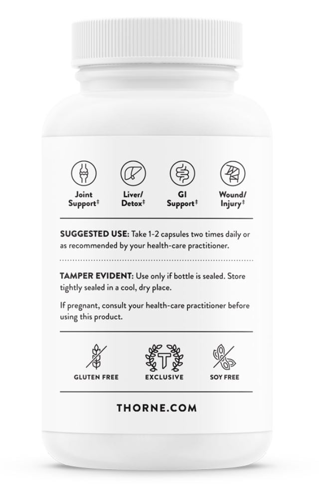 Enhance your wellness journey with Thorne's Curcumin Phytosome, supporting joint, muscle, and liver health. Find the best deals only at Discount Annex