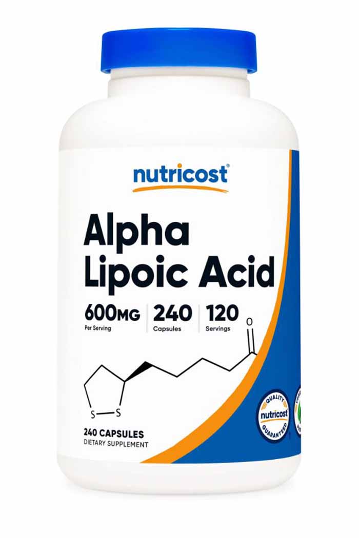 Unleash the health-boosting power of Nutricost's Alpha Lipoic Acid supplement. Ideal for cellular function, cognition, and overall wellness. Check out the amazing deals at Discount Annex and let your journey towards improved health begin.